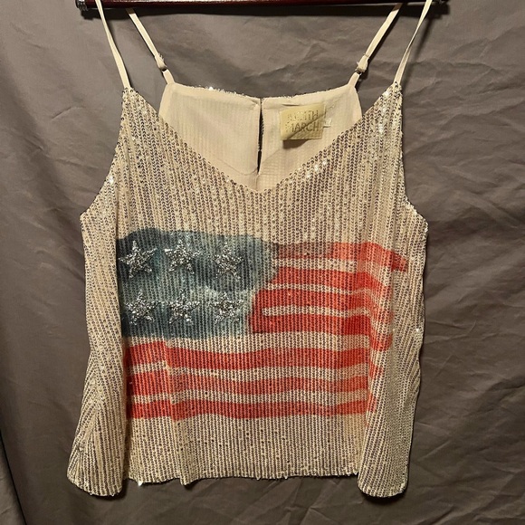 Judith March sequin flag tank - Picture 2 of 3